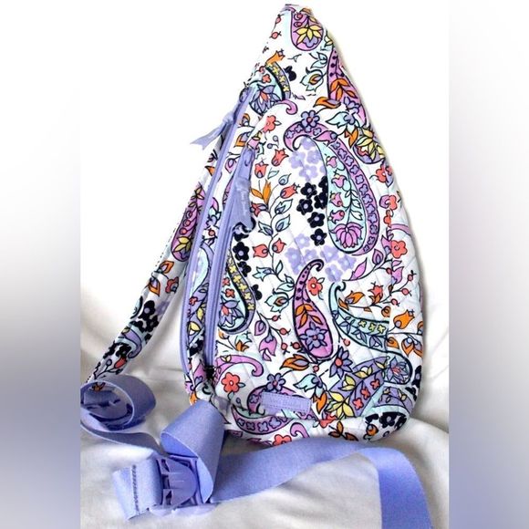 Vera Bradley Handbags - NWT*Vera Bradley Factory Style MADDALENA PAISLEY SOFT Essential cotton Sling